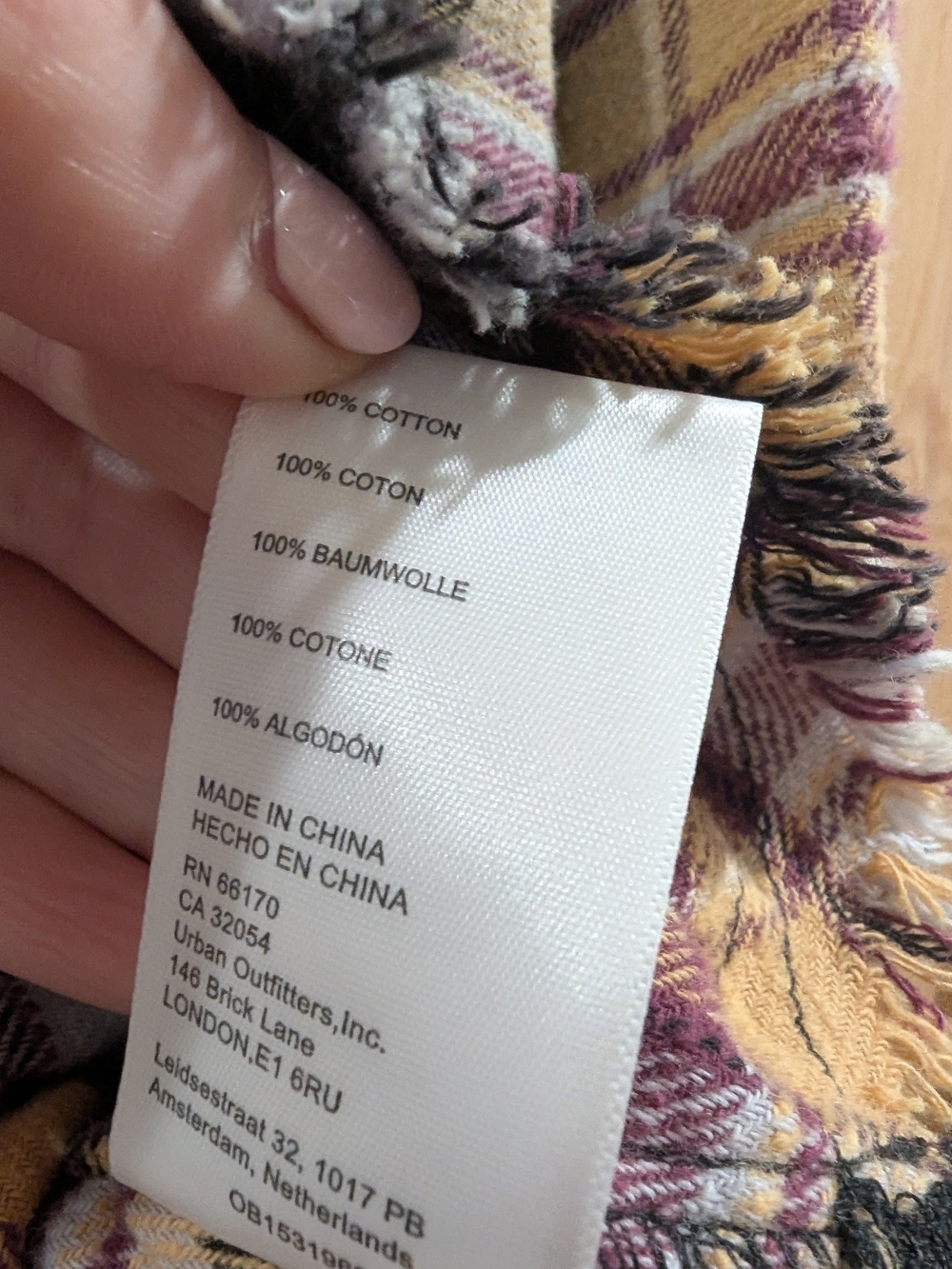 BDG Urban Outfitters Cropped Plaid Flannel Shirt - Picture 9 of 9